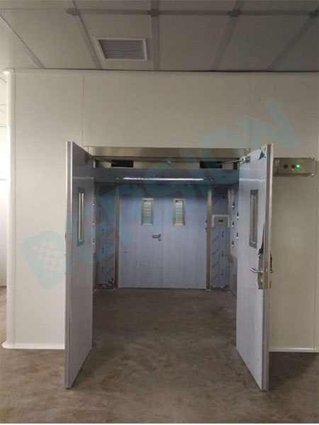 氣動(dòng)平開門風(fēng)淋室專利介紹