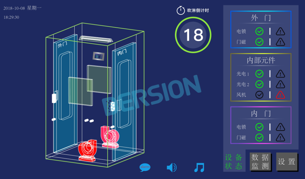 高顏高實(shí)力的風(fēng)淋室是什么樣