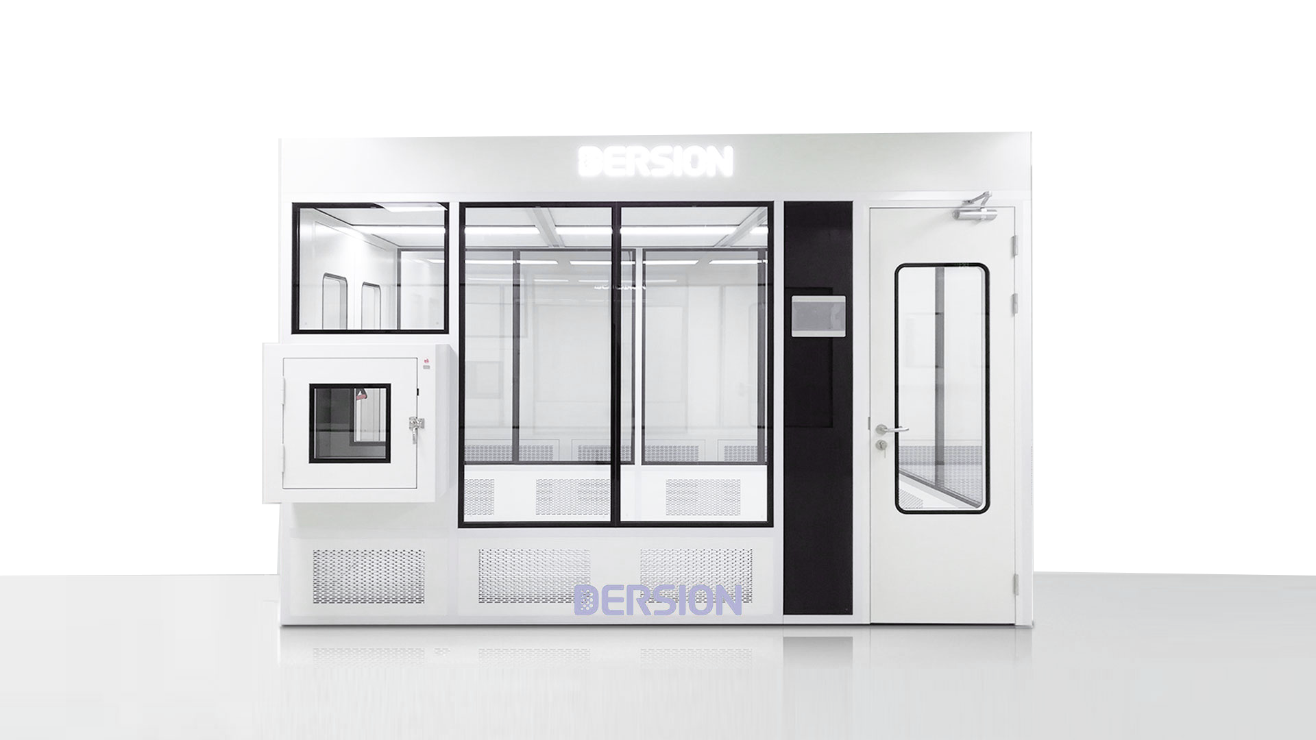 可搭配流水線小空間的組裝式潔凈室