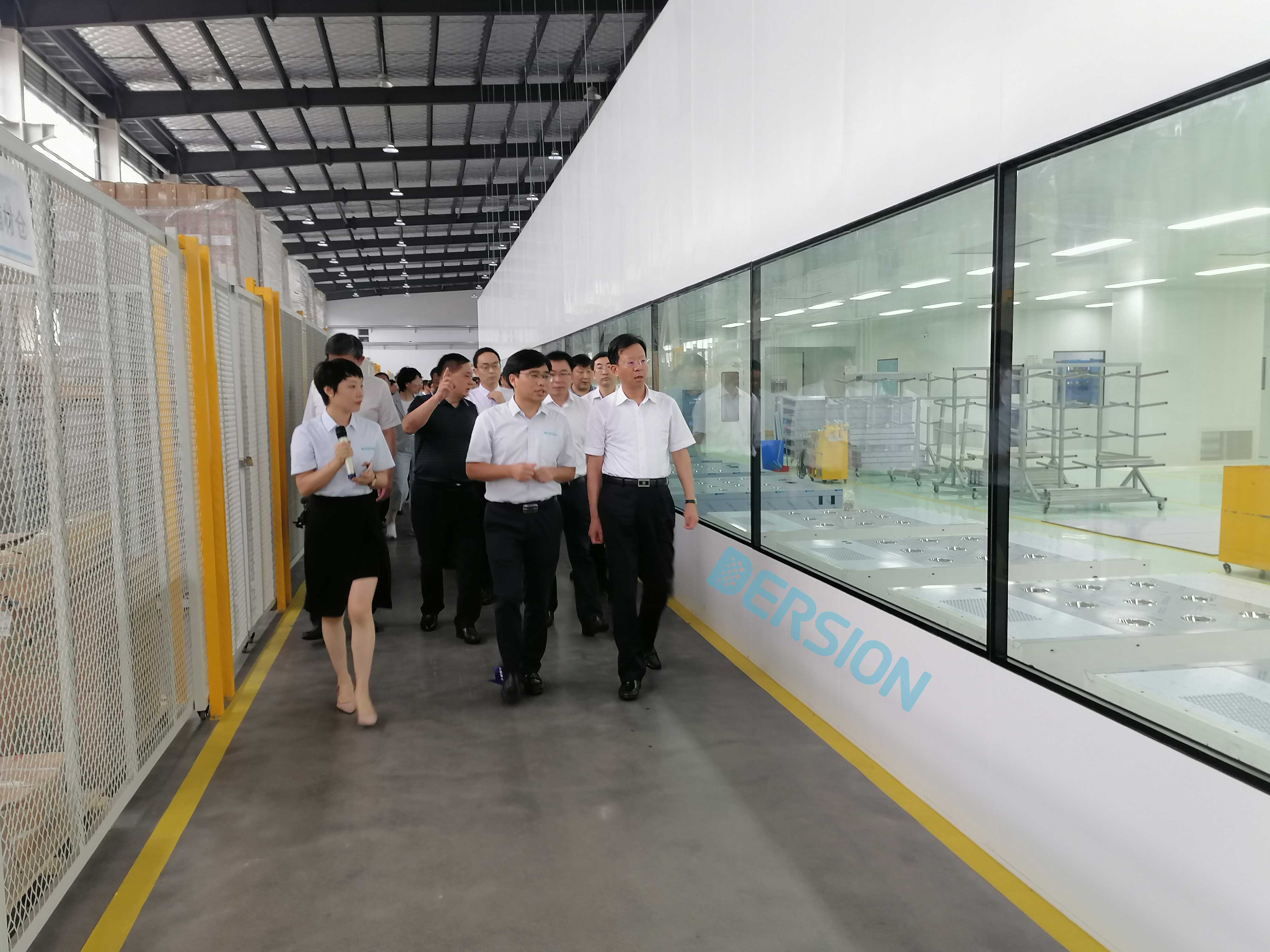 德信致遠落戶如皋，市委書記一行參觀考察