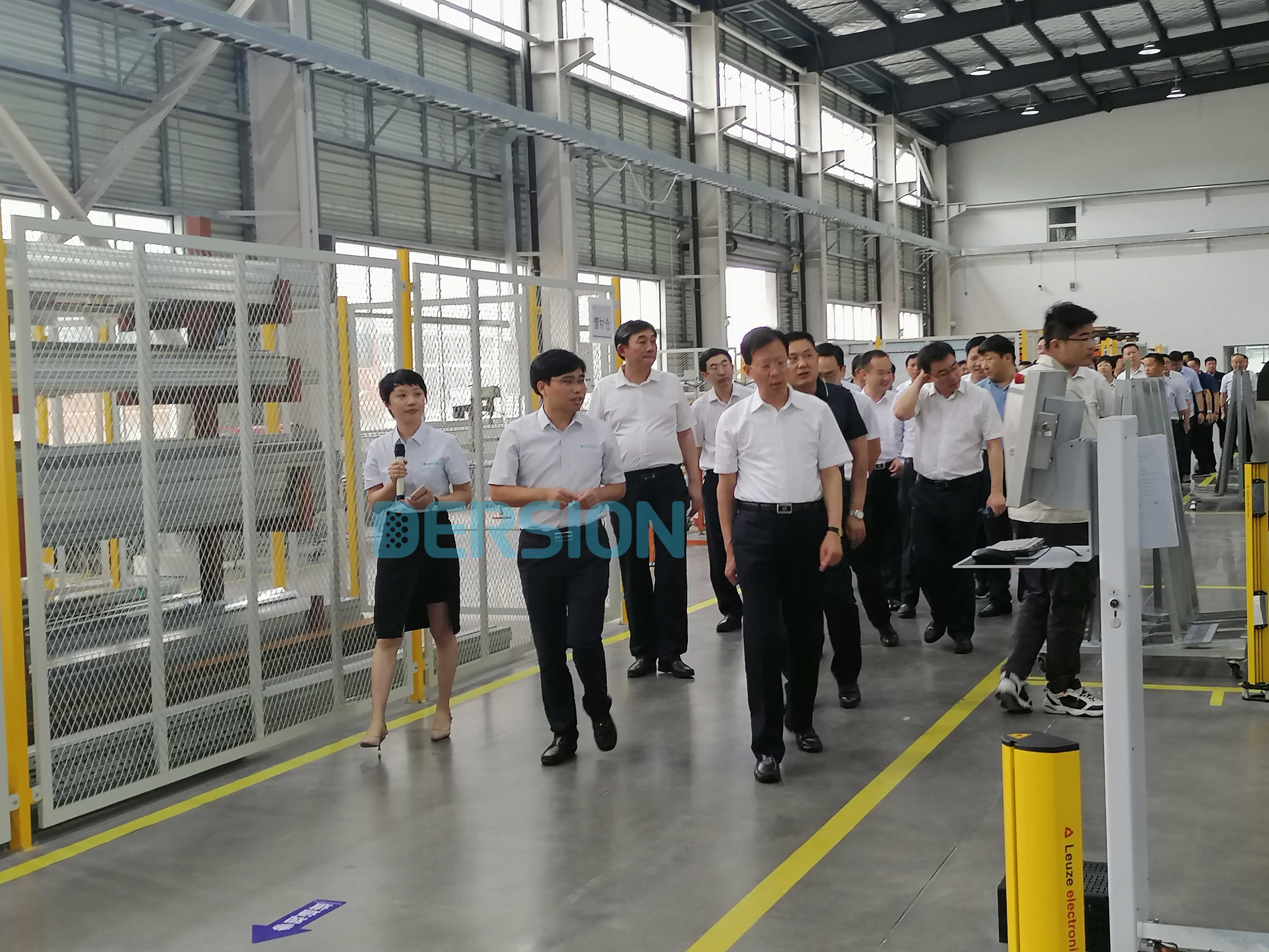 德信致遠落戶如皋，市委書記一行參觀考察