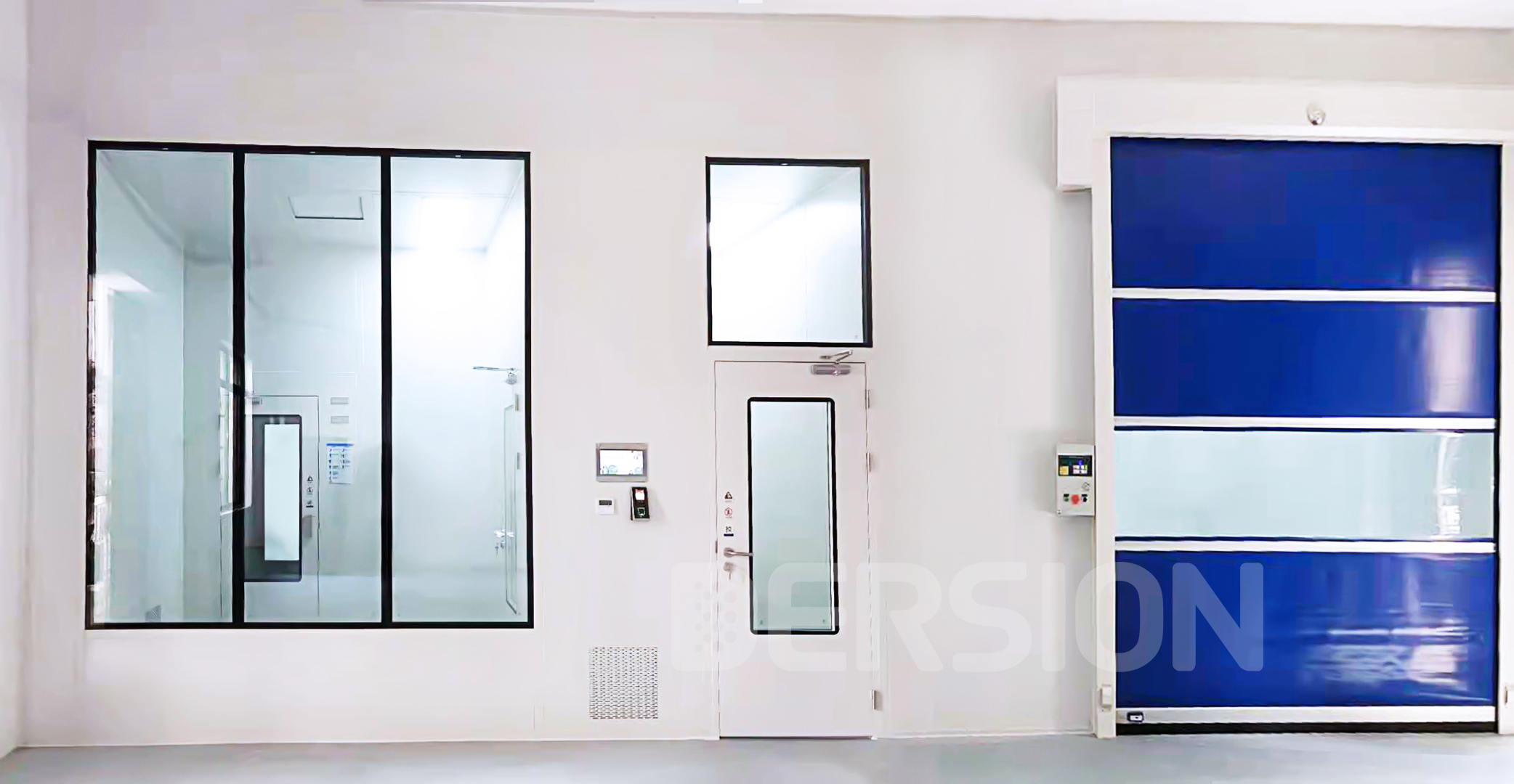 組裝式潔凈室新半導體行業(yè)案例上海建成