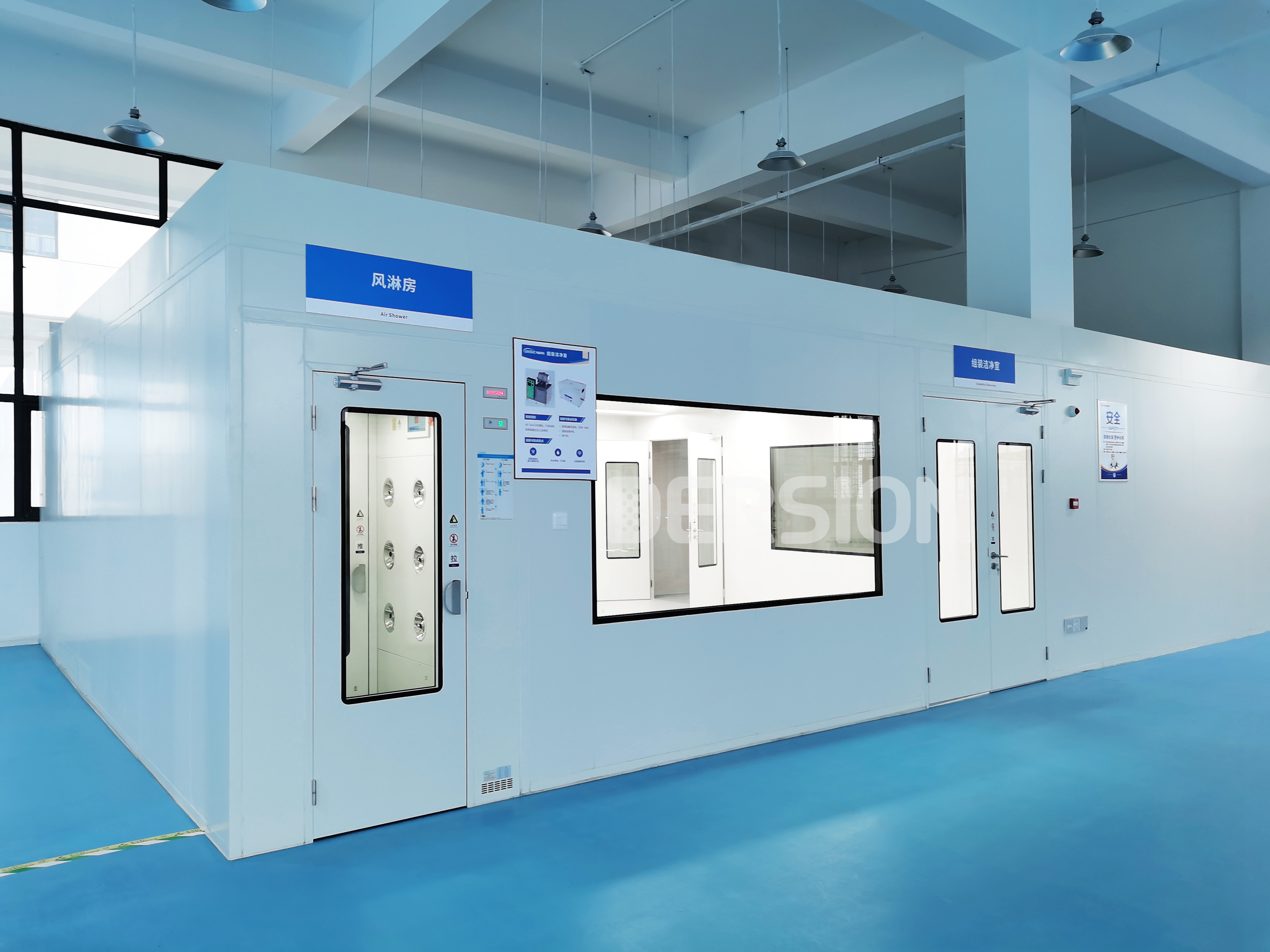 組裝式潔凈室之碳化硅實驗室新建成案例