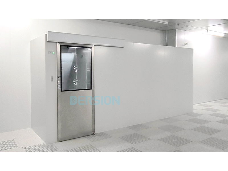 青島某公司風(fēng)淋隧道案例